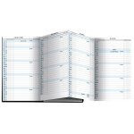 Exacompta recharge agenda de poche exaplan 16 accord�on 9 x 16 cm planning mensuel janvier � d�cembre ...