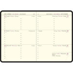 Exacompta recharge agenda de poche la semaine planifi�e 13 9 x 13 cm semainier janvier � d�cembre 2026 ...