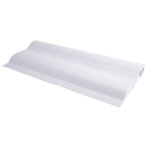 Exacompta recharge de papier pour tableaux - premium quadrill recto / verso blanc uni 72g microperfor ...