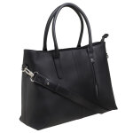 Exacompta sac cabas ordinateur iconik cuir 16  - noir