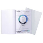 Exacompta sachet de 10 chemises de pr�sentation pour relier avec serodo pvc lisse 20x100e - a4 - cristal ...