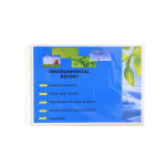 Exacompta sachet de 20 pochettes perfores horizontales exactive - polypropylne lisse 5, 5 / 100e - ...
