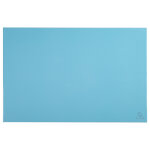 Exacompta sous - mains en carton rigide aquarel 57, 5x37, 5cm - bleu pastel