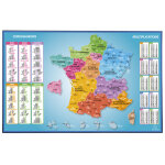 Exacompta sous - main rigide pvc france - 37, 5x57, 5cm - visuel