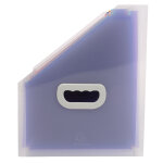 Exacompta trieur porte - revues � 12 compartiments crystal - cristal