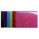 Exacompta trieur valisette 13 compartiments en polypropylène iderama pp - 24x32cm - couleurs assorties ... Exacompta trieur valisette 13 compartiments en polypropylène iderama pp - 24x32cm - couleurs assorties ...
