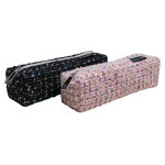 Exacompta trousse carr�e haute couture - couleurs assorties