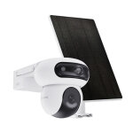 Ezviz hb90 dual kit, cam�ra de s�curit� ip, ext�rieure, avec fil, amazon alexa & google assistant, mur, ...