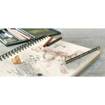 Craie pour artistes pitt, blanc medium