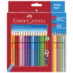 Faber - castell crayon couleur triangle colourgrip, étui promo Faber - castell crayon couleur triangle colourgrip, étui promo