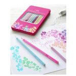 Faber - castell crayons de couleur triangulaires sparkle Faber - castell crayons de couleur triangulaires sparkle