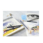 Faber - castell crayon goldfaber aquarelle, bote mtal de 36