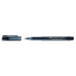 Faber castell feutre broadpen 1554 pointe large 0, 8 mm, corps transparent, noir indélébile Faber castell feutre broadpen 1554 pointe large 0, 8 mm, corps transparent, noir indélébile