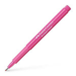 Faber castell feutre broadpen 1554 pointe large 0, 8 mm, corps transparent, rose pourpre indélébile Faber castell feutre broadpen 1554 pointe large 0, 8 mm, corps transparent, rose pourpre indélébile