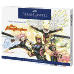 Faber - castell feutre pitt artist pen, kit comic illustration