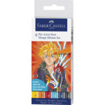 Faber - castell feutre pitt artist pen manga shnen, tui de 6