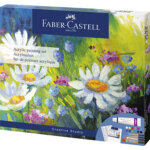 Faber - castell kit de peinture acrylique, 18 pi�ces
