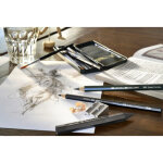Faber - castell kit pitt graphite medium, étui de 19 pièces Faber - castell kit pitt graphite medium, étui de 19 pièces