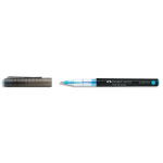 Faber castell roller à encre liquide free ink broad. coloris bleu ciel. pointe large 1, 5mm Faber castell roller à encre liquide free ink broad. coloris bleu ciel. pointe large 1, 5mm
