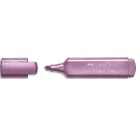 Faber castell surligneur textliner 46 mtallique. coloris ruby. pointe biseaute