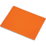 Fabriano lot de 5 feuilles de carton ondul 328g, dimensions 50 x 70 cm, coloris orange
