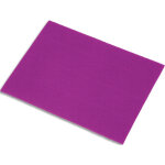 Fabriano lot de 5 feuilles de carton ondul 328g, dimensions 50 x 70 cm, coloris pourpre