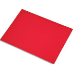 Fabriano lot de 5 feuilles de carton ondul 328g, dimensions 50 x 70 cm, coloris rouge
