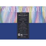 Fabriano bloc watercolour. 12 feuilles 26x36 cm. papier blanc grain fin 300g. idal pour aquarelle