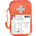 Farmor trousse de secours peintre et solier 1 � 3 personnes - malette semi - rigide imperm�able orange ...