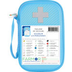 Farmor trousses de secours soudeur 2 � 4 personnes - malette semi - rigide imperm�able bleue - lot de ...