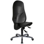 Fauteuil de bureau 'support sy', similicuir, noir