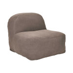 Fauteuil compress� c�tel� tom - taupe