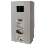 Fellowes baguette de reliure plastique à anneaux 25 mm noir - boîte de 50 Fellowes baguette de reliure plastique à anneaux 25 mm noir - boîte de 50