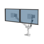 Fellowes bras support double �cran tallo - pour �cran 40  maxi - blanc