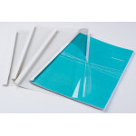 Fellowes couvertures pour reliure thermique - 6 mm - blanc - lot de 100