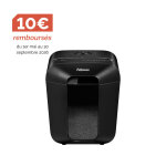 Fellowes destructeur de documents lx41 coupe crois�e din p4 - 8 feuilles - corbeille 17 l