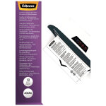 Fellowes feuilles de nettoyage pour plastifieuse a4 - lot de 10