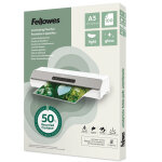 Fellowes pochettes de plastification a3 recycl�es - epaisseur light : 75 / 80 microns - fintition brillante ...
