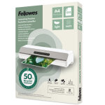 Fellowes pochettes de plastification a4 recycl�es - epaisseur light : 75 / 80 microns - fintition mate ...