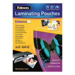 Fellowes pochettes de plastification imagelast a4 - epaisseur : 80 microns par face - bo�te de 25