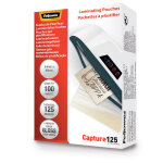 Fellowes pochettes de plastification imagelast format cartes 54x86mm - epaisseur : 125 microns par face ...