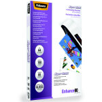 Fellowes pochettes de plastification superquick a4 - epaisseur : 80 microns par face - bote de 100