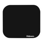 Fellowes tapis souris basique - noir Fellowes tapis souris basique - noir