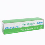 Film alimentaire en rouleau de 300 m x 30 cm, le lot de 2 Film alimentaire en rouleau de 300 m x 30 cm, le lot de 2