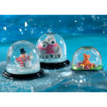 Fimo boule de neige, rond, diamtre: 90 mm, hauteur: 75 mm