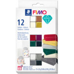 Fimo effect p�te � modeler, kit de 12