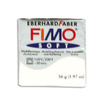Fimo pte  cuire fimo soft de 57 g coloris blanc