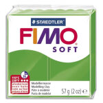 Fimo pte  cuire fimo soft de 57 g coloris vert tropique