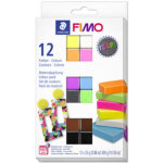 Fimo set de pâte à modeler 'fluo', set de 12 Fimo set de pâte à modeler 'fluo', set de 12