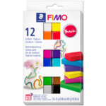 Fimo soft kit de pte  modeler 'brilliant', set de 12